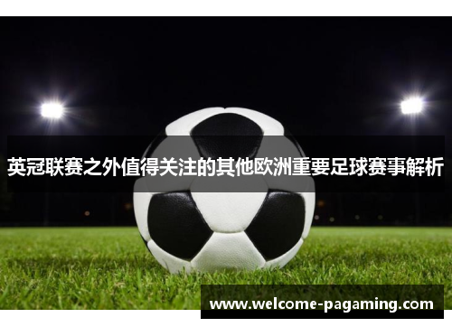 英冠联赛之外值得关注的其他欧洲重要足球赛事解析 英冠联赛之外值得关注的其他欧洲重要足球赛事解析